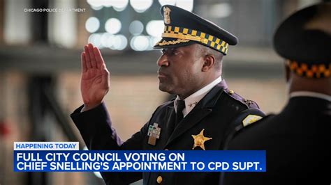 Chicago City Council to vote on confirmation of Larry Snelling as CPD superintendent