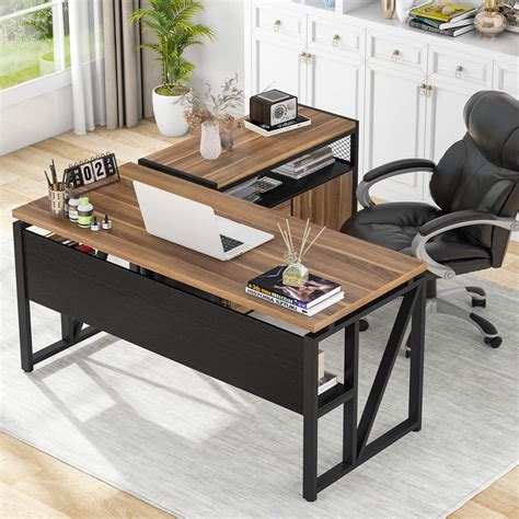 Chicago Dark Tone Desk Home Office - Desks City Furniture