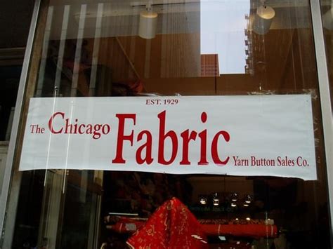 Chicago Fabric Yarn & Button Sales Chicago IL