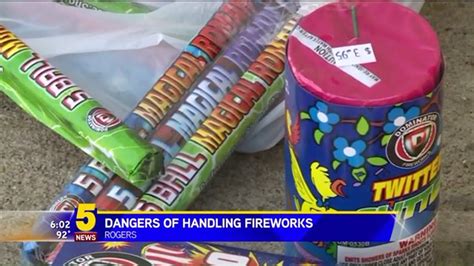 Chicago Fire Department demonstrates the dangers of fireworks