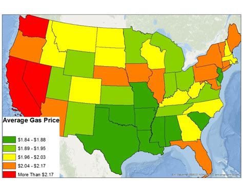 Chicago Gas Prices Map