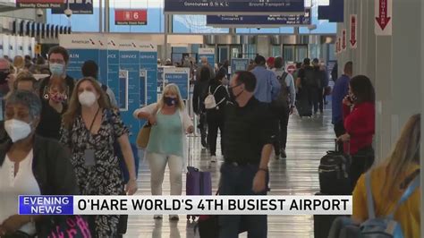 Chicago O'Hare International Airport fourth busiest in world, new data shows