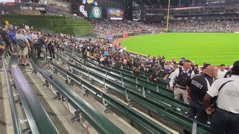 Chicago Police: White Sox fan likely shot from inside the ballpark 