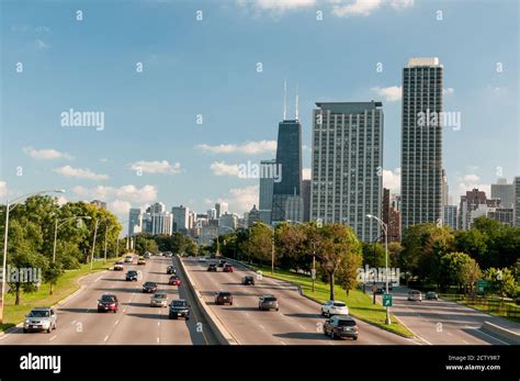 Chicago Skyline Highway Pictures, Images and Stock …