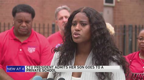 Chicago Teachers Union President admits sending son to private school