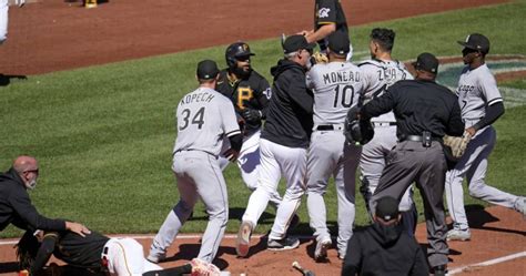 Chicago White Sox get a strong start from Michael Kopech — and some brief fireworks — in a 1-0 loss to the Pittsburgh Pirates