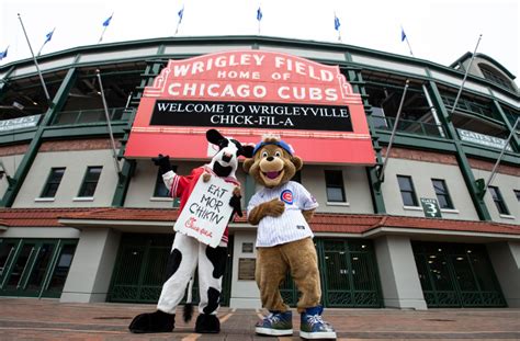 Chicago cubs chick fil a. After five years of crumbling sales, the extra crispy mega-chain, which in 2012 lost its throne as America’s top chicken seller to Chick-fil-A, now makes less money than eateries half its size ... 