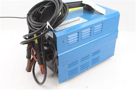 Chicago electric welding systems. This flux wire welder is ideal for outdoor work since it doesn't use external shielding gas—the flux built into the wire shields the weld. Set up is easy for... 