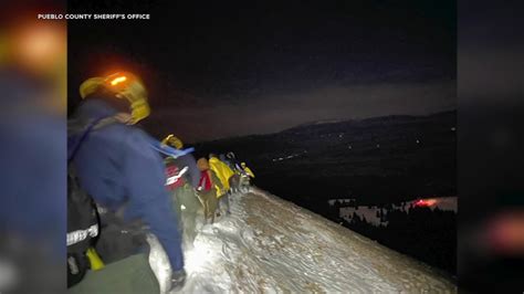 Chicago family of five rescued from Greenhorn mountains