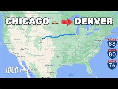 Chicago il to denver co. The total driving distance from Denver, CO to Chicago, IL is 1,004 miles or 1 616 kilometers. Your trip begins in Denver, Colorado. It ends in Chicago, Illinois. If you are planning a road trip, you might also want to calculate the total driving time from Denver, CO to Chicago, IL so you can see when you'll arrive at your destination. 