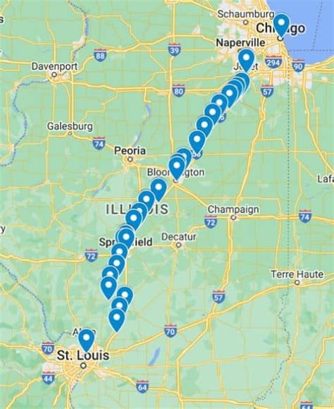 Chicago il to st louis. Flight distance = 262 miles one-way. Driving distance = 296 miles one-way. flying is faster. Getting to ORD airport = 48 minutes. Chicago O'Hare International Airport. Check-in/wait at the airport = 60 minutes. Flight time = 47 minutes. Lambert-St. Louis International Airport. Leaving STL airport = 36 minutes. 