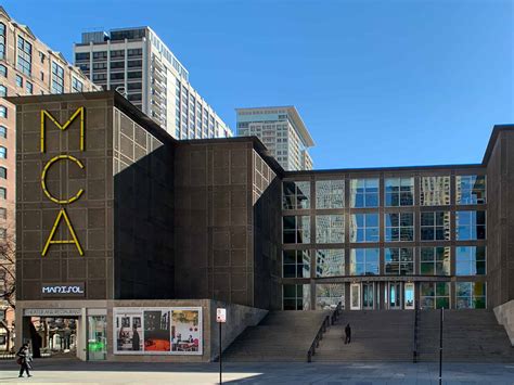 Chicago museum of contemporary art. Museum of Contemporary Art Chicago 220 E Chicago Ave Chicago IL 60611 Hours Museum Hours. Tue 10 am–9 pm; Wed–Sun 10 am–5 pm; Mon Closed; Store Hours. Tue 10 am–9 pm; Wed–Sun 10 am–5:30 pm; Mon Closed; Holiday Hours. The museum is closed New Year’s Day, Thanksgiving Day, and … 