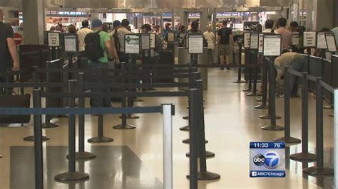 Real-time updates for O’Hare TSA checkpoints are available at FlyChicago.com. At O’Hare, a CLEAR Lane and enrollment options are now available in Terminal 5 for PreCheck-eligible travelers and standard security. CLEAR Lanes are also available at O’Hare Terminals 1 and 2, and at Midway.. 