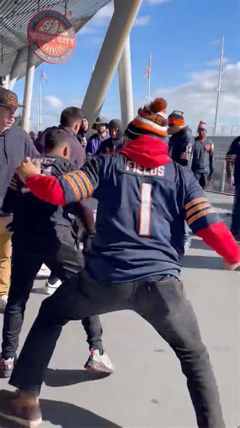 Chicago police say they’re looking into viral brawl between Bears fans at Soldier Field
