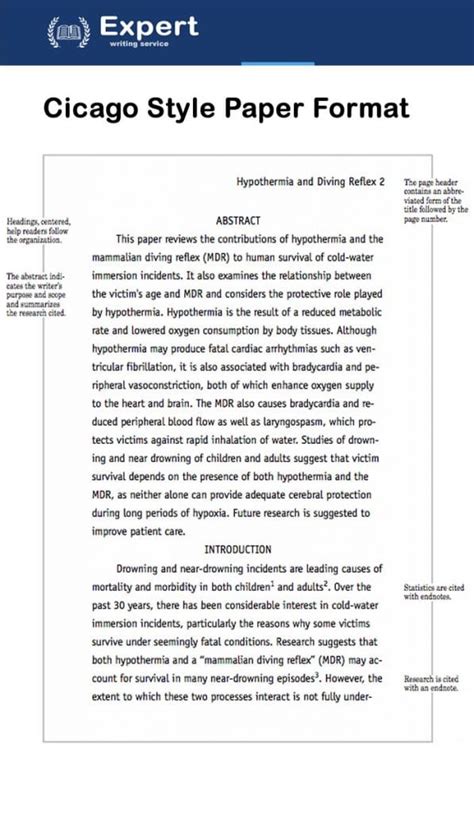 Chicago style writing format examples. Chicago Style Paper What It Is