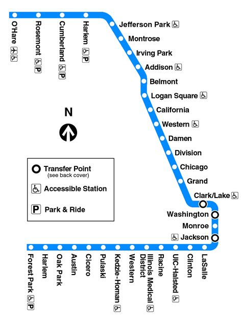 During all hours where Purple Line service operates: Linden, Davis, Howard. Purple Line Express (weekday rush periods only) trains also serve these accessible CTA stations: Wilson, Belmont, Wellington, Diversey, Fullerton, Armitage, Sedgwick, Chicago, Merchandise Mart, Clark/Lake, Washington/Wabash, Harold Washington Library …. 