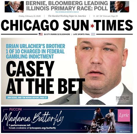 Chicago suntimes. Business news, from Chicago’s largest corporations to local small businesses, including consumer watchdog reports and updates from industries like technology and retail. Business - Chicago Sun-Times 