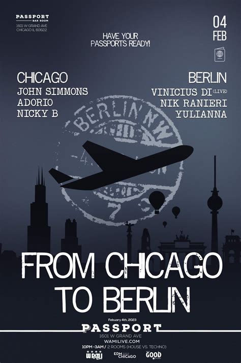 Chicago to berlin. The cheapest way to get from Chicago to Berlin costs only $42, and the quickest way takes just 3½ hours. Find the travel option that best suits you. Rome2Rio uses cookies to help personalize content and show you personalised ads. By proceeding, you accept the use of cookies in accordance with our privacy policy. 