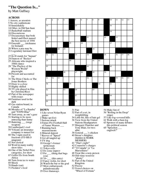 Year after year, this mind-twisting puzzle earns its reputation as one of the most challenging crosswords available. Together with 20 top constructors, Preston creates a crossword with one goal in mind: to baffle sophisticated puzzlers. The puzzle delights gamers with its mix of highbrow clues, tricky wordplay and obscure terms. (Level of …