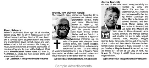 chicago sun times obituaries past 3 days chicago. News storie