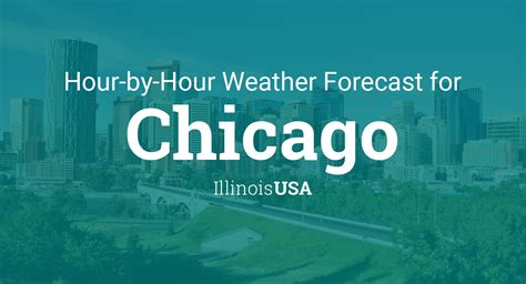 Chicago hour by hour weather outlook with 48 h