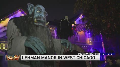 Chicagoland's Halloween Houses: Lehman Manor in West Chicago