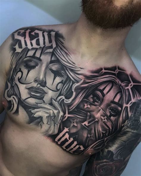 The sacred heart tattoo is a powerful symbol that holds deep meaning for many individuals who have a strong connection to their spiritual beliefs and practices. This tattoo design typically features a depiction of a heart, often with flames or thorns surrounding it, and may include additional elements such as religious icons, dates, or names.. 