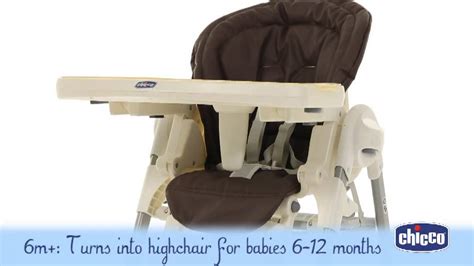 Chicco Polly Magic Highchair - Demonstration Video - YouTube