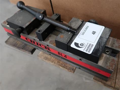 Chick BL4 Milling Vise - Bidspotter.com