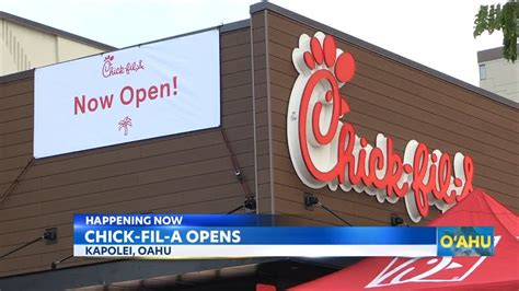 Chick fil a kapolei. Oct 12, 2020. Chick-fil-A has applied for building permits for what would be its second Oahu restaurant, at a new Longs Drugs-anchored shopping center being developed in East Kapolei, across from ... 