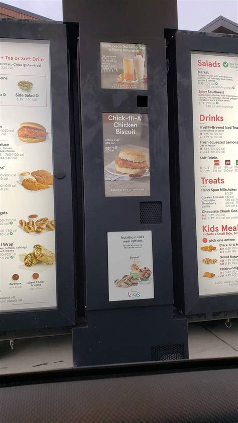 Chick-fil-A - Menu - Greendale - Yelp