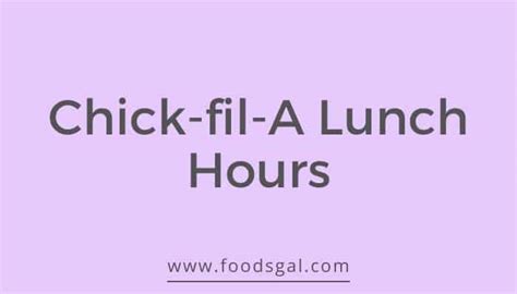 Chick-fil-a lunch hours. Things To Know About Chick-fil-a lunch hours. 
