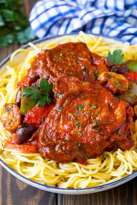 Chicken Cacciatore Slow Cooker Recipe - Fit Foodie …