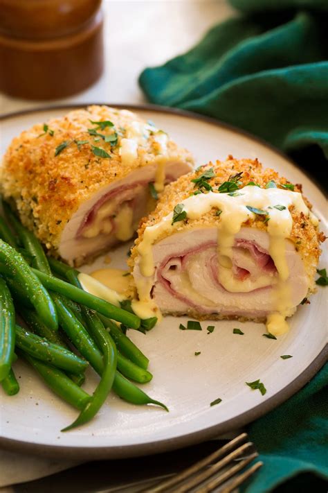 Chicken Cordon Bleu Recipe & Cordon Bleu Sauce {VIDEO}