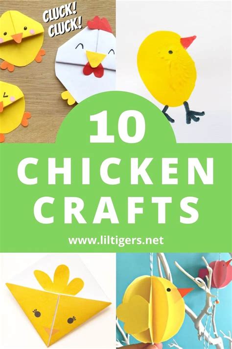 Chicken Crafts For Kids kiddyhouse.com