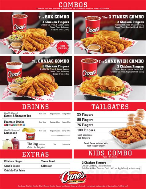 Chicken Finger - Menu - Raising Cane