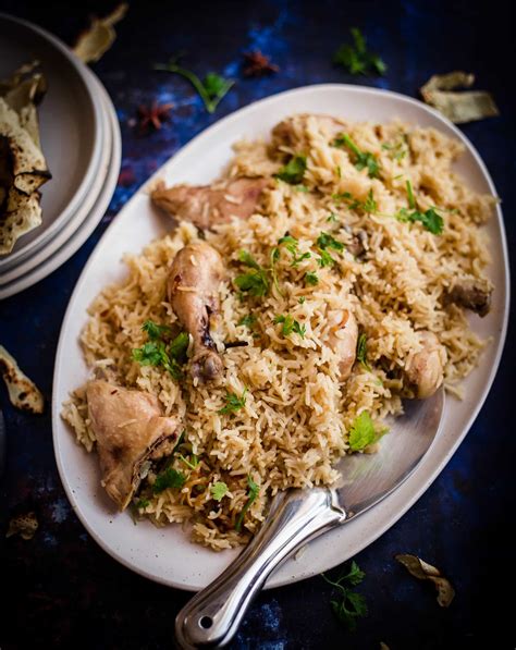 Chicken Pulao Recipe • Chicken Pilaf Rice • Chicken Rice Recipe ...