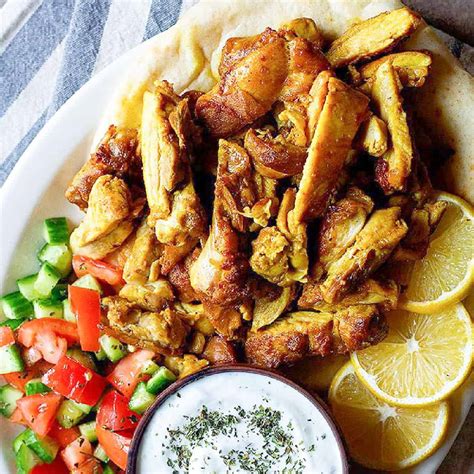 Chicken Shawarma Platter Home-made - Recipe by Fatima