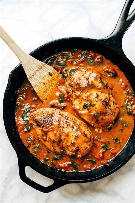 Chicken With Tomato and Basil Sauce Recipe - Food.com