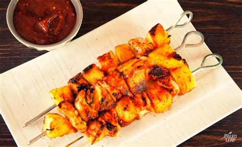 Chicken and Pineapple Skewers Recipe Paleo Leap