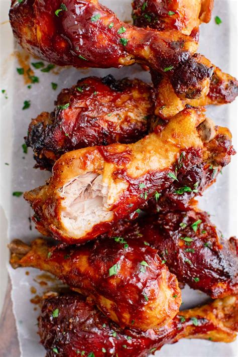 Chicken drumsticks crock pot. Instructions. Optional: To make clean up easier spray crock-pot with non-stick cooking spray or use a crock-pot liner. In a small bowl, mix together the BBQ sauce and honey. Place drumsticks in a 5 quart or larger crock-pot and spread the BBQ/honey mixture all over them. Cover and cook on LOW for 6 to 8 hours. 