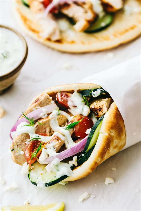 Chicken gyro delicious. Feb 23, 2020 · Jump to Recipe Pin Recipe. Easy, make-ahead chicken gyros! You can marinate the chicken ahead of time and whip up your homemade tzatziki too! So fast, so good! This video originally appeared on Greek Chicken Gyros. posted on February 23, 2020 under. 
