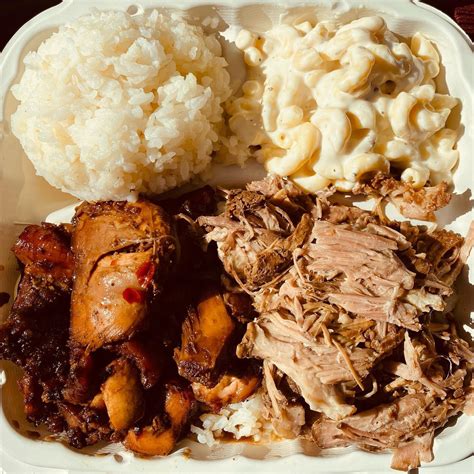 Sweet and savory chicken, pork or veggies perfectly paired with white rice and macaroni salad. ~ SIDES ~ Discover traditional Hawaiian favorites like Spam Musubi, macaroni salad and more. ~ DESSERT ~ Don’t forget the DOLE SOFT SERVE®, the tropical soft serve from the islands. serving sweet. 