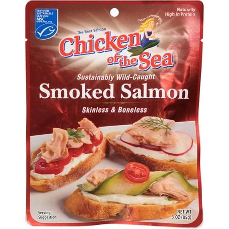 Chicken of the Sea Skinless Boneless Wild Caught Smoked Salmon …