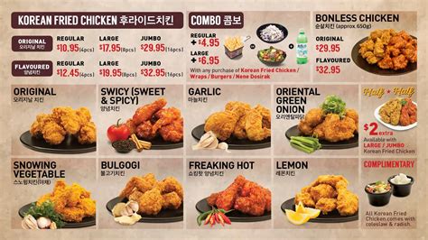 Chicken on the Menu
