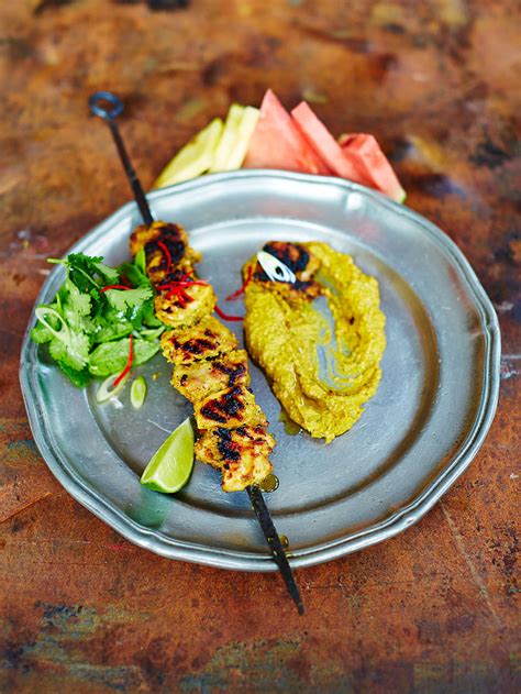 Chicken satay recipe Jamie Oliver recipes