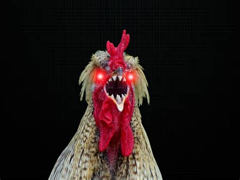 Chicken scary. Escape from the horror lab before the giant chicken can catch and destroy you 