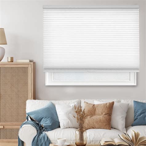 Allesin Top Down Bottom Up Cellular Shades, Cordless Honeycomb Blinds, Blackout Cellular Shades, Room Darkening Honeycomb Shades, Light Filtering (White,27"x64") Cordless Cellular Shades. 24. $4549. Save 15% with coupon. FREE delivery Thu, Sep 7. Or fastest delivery Wed, Sep 6. Only 10 left in stock - order soon.. 