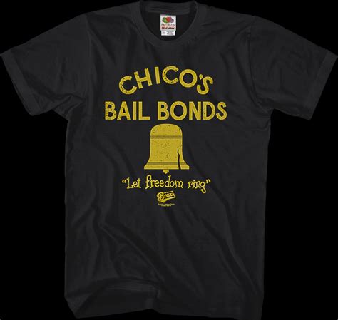 Chicos Bail Bonds T-Shirt: 80s Movies Bad News Bears T-shirt