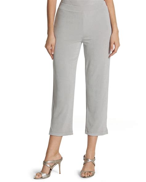 Chicos Crop Pants, Chicos The Ultimate Fit Soft Pleat Hardware